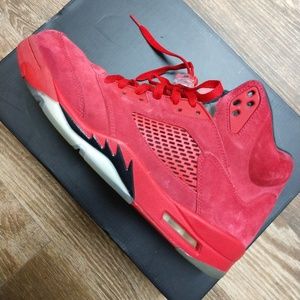 Jordan 5 Retro Red Suede